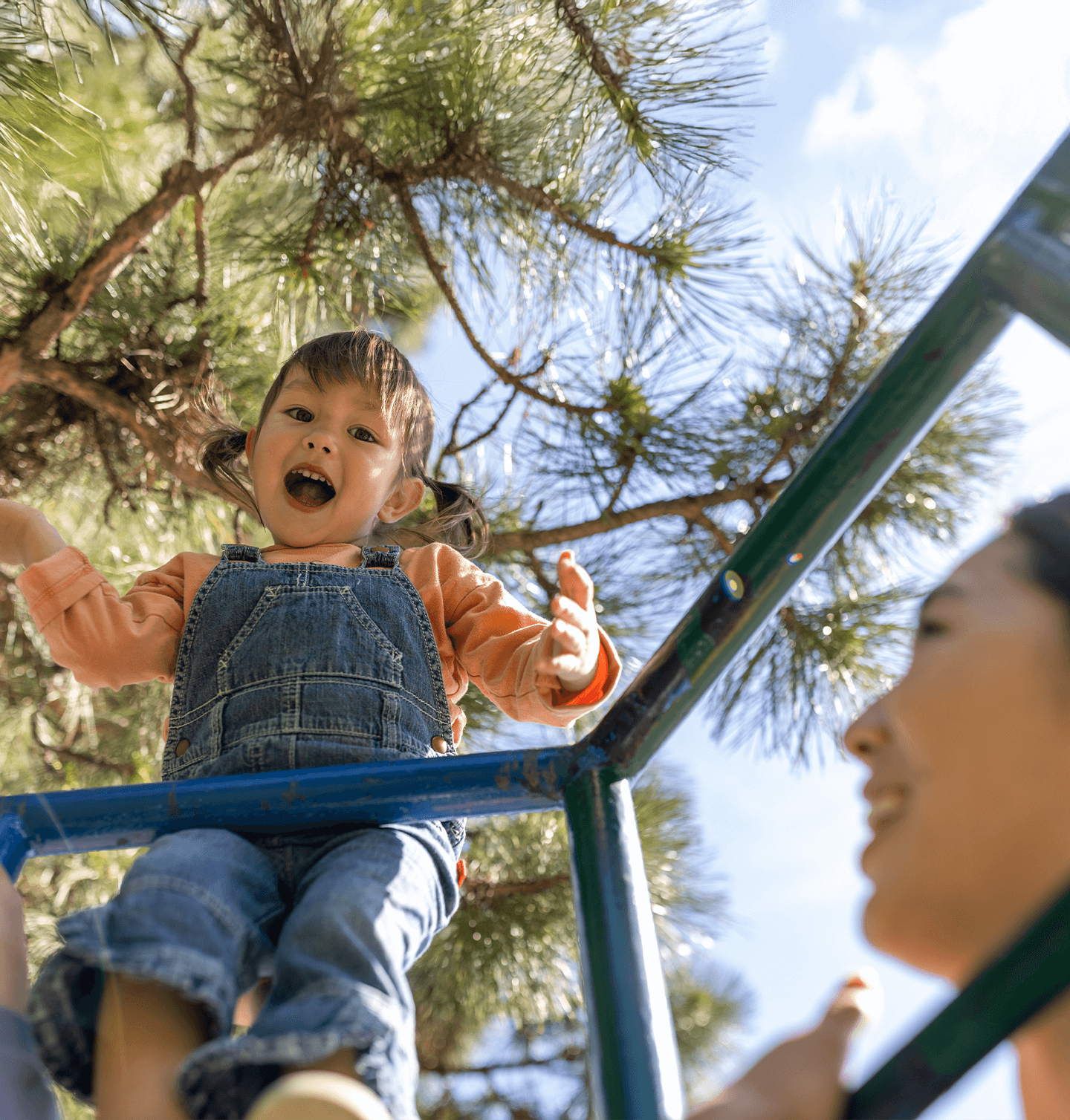 Girl in playground